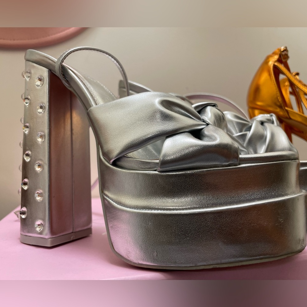 Chrome heels
